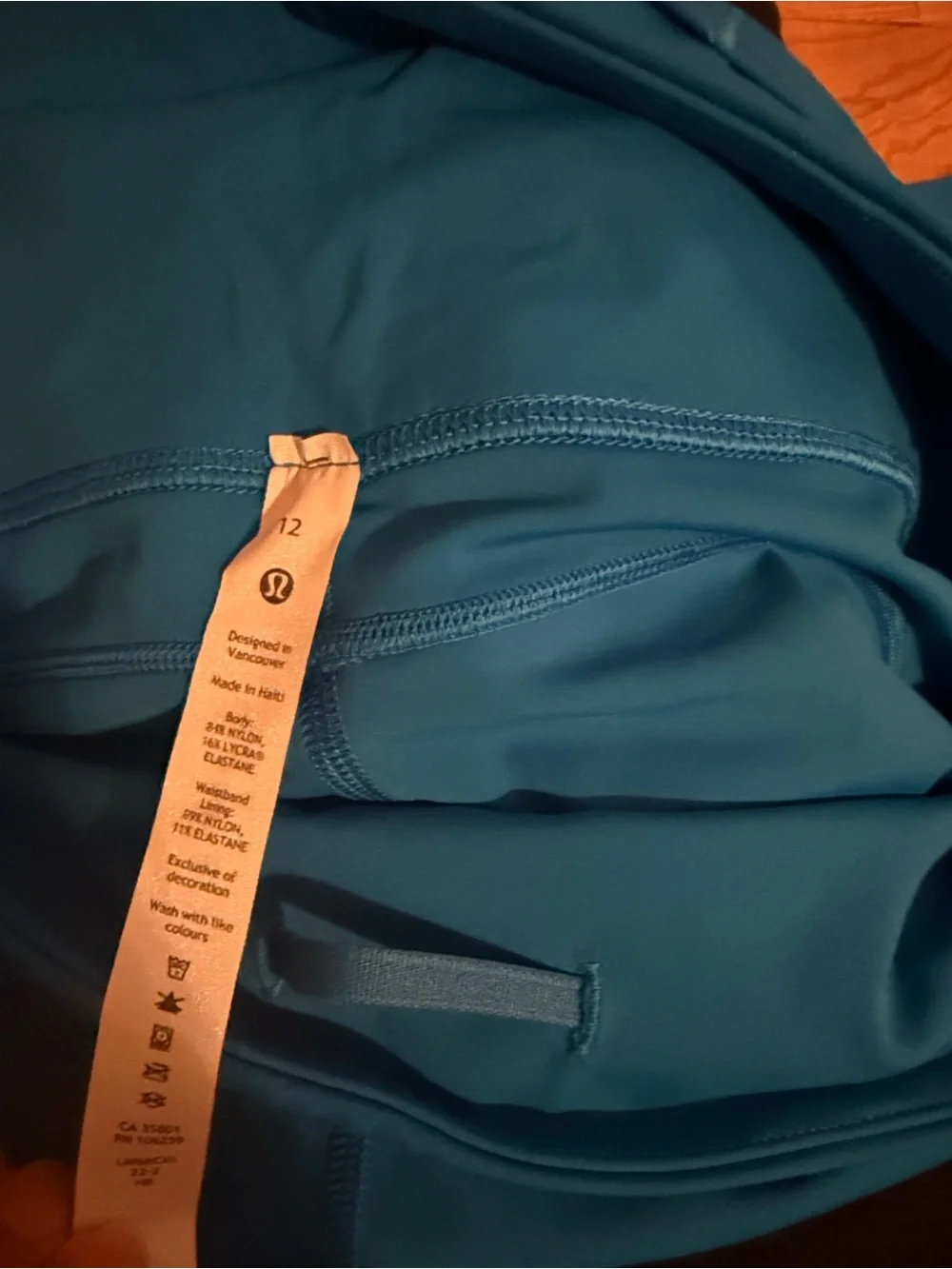 Lululemon Pool Side Blue 23’’ Capri Leggings New with Tags